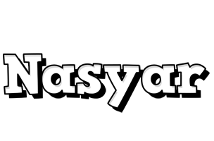 Nasyar snowing logo