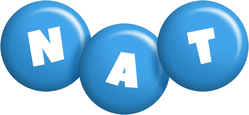 Nat candy-blue logo