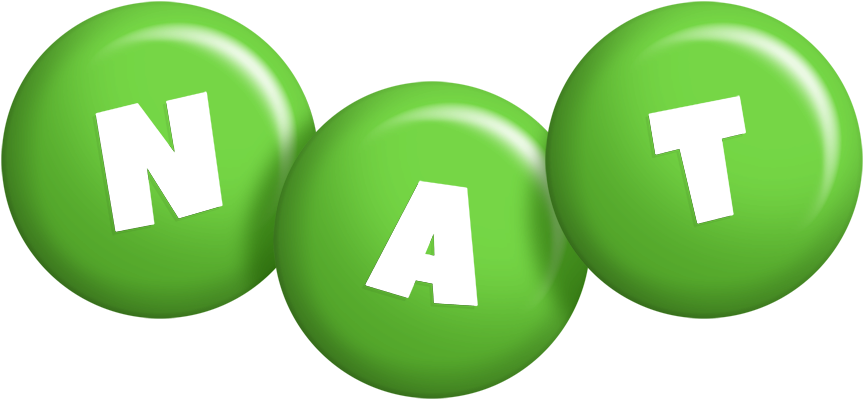 Nat candy-green logo