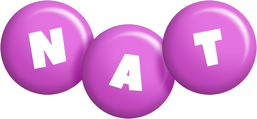 Nat candy-purple logo