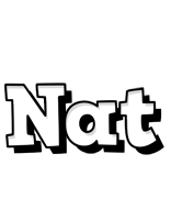 Nat snowing logo