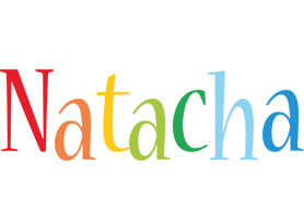 Natacha birthday logo