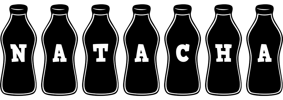 Natacha bottle logo