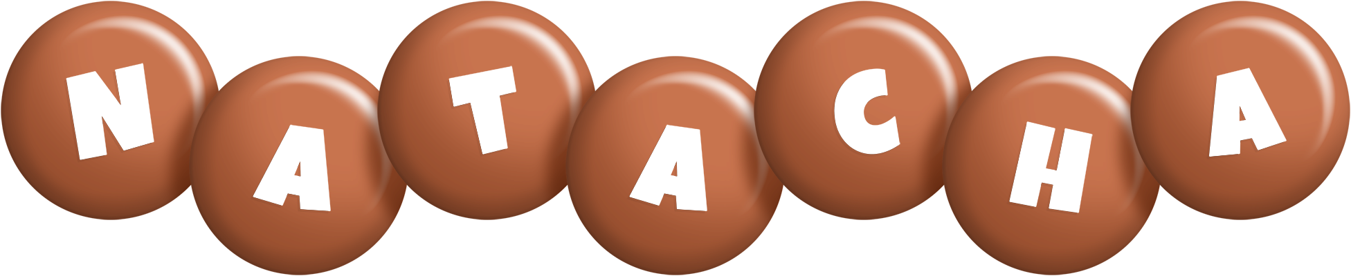 Natacha candy-brown logo