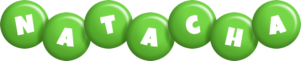 Natacha candy-green logo