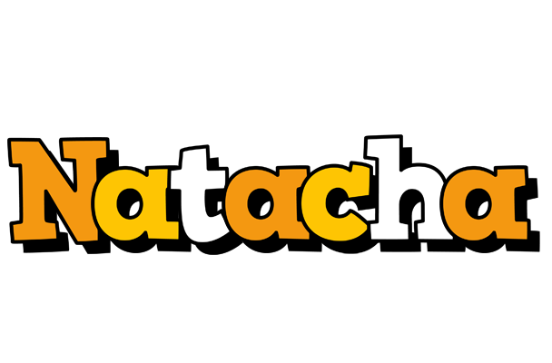 Natacha cartoon logo