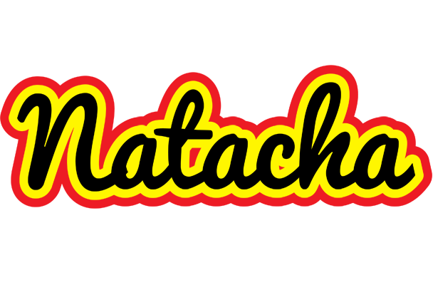 Natacha flaming logo