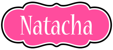 Natacha invitation logo