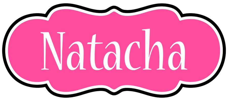 Natacha invitation logo