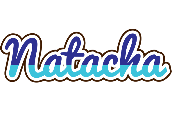 Natacha raining logo