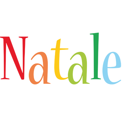 Natale birthday logo