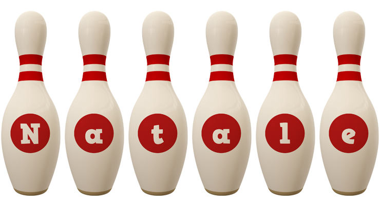 Natale bowling-pin logo