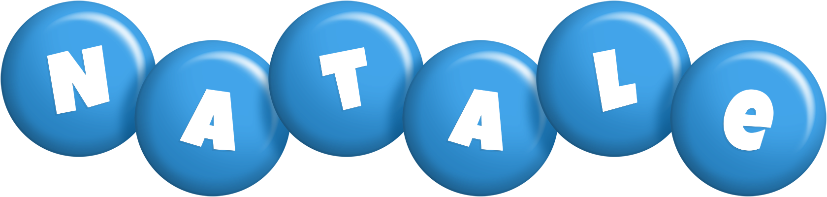 Natale candy-blue logo