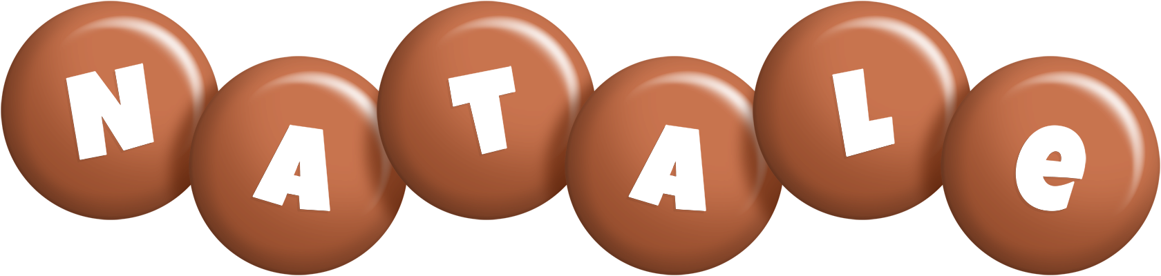 Natale candy-brown logo
