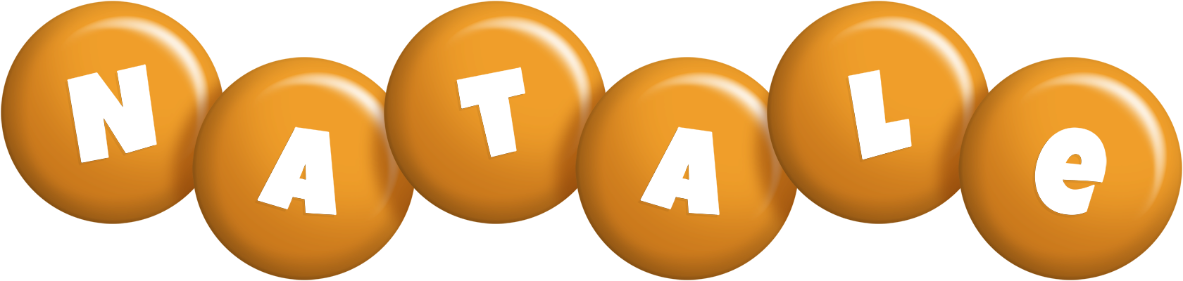 Natale candy-orange logo