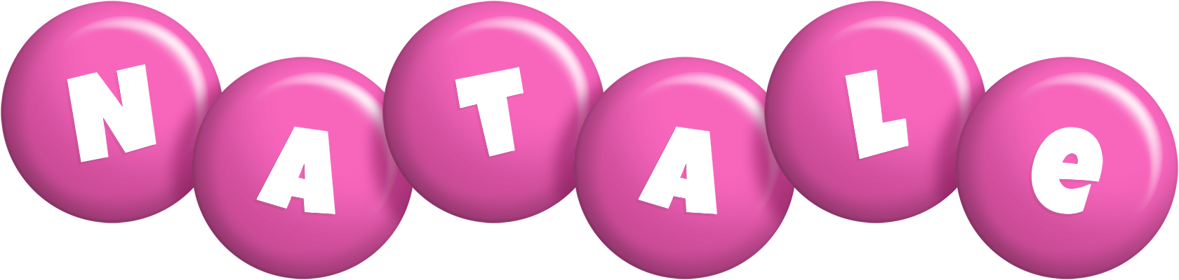 Natale candy-pink logo