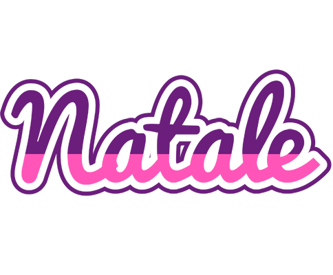 Natale cheerful logo