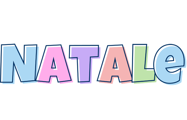 Natale pastel logo