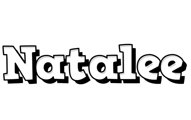 Natalee snowing logo
