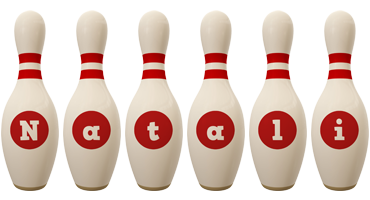 Natali bowling-pin logo