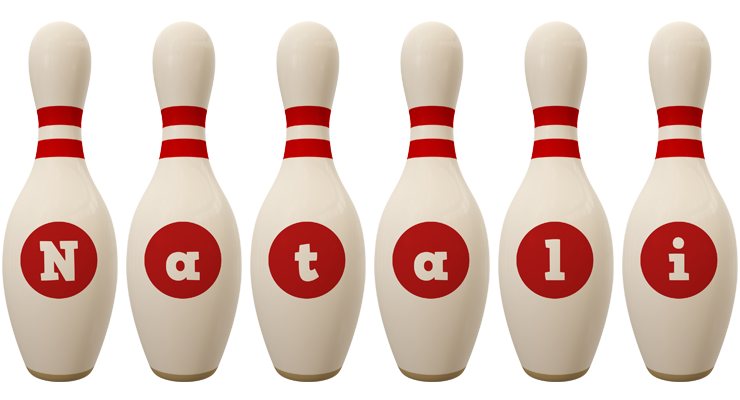 Natali bowling-pin logo