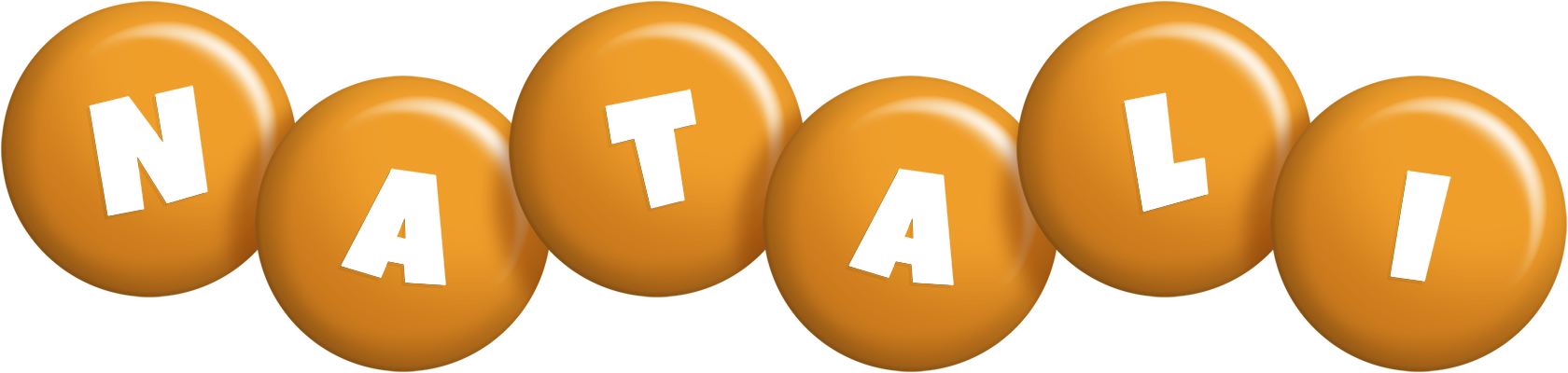 Natali candy-orange logo