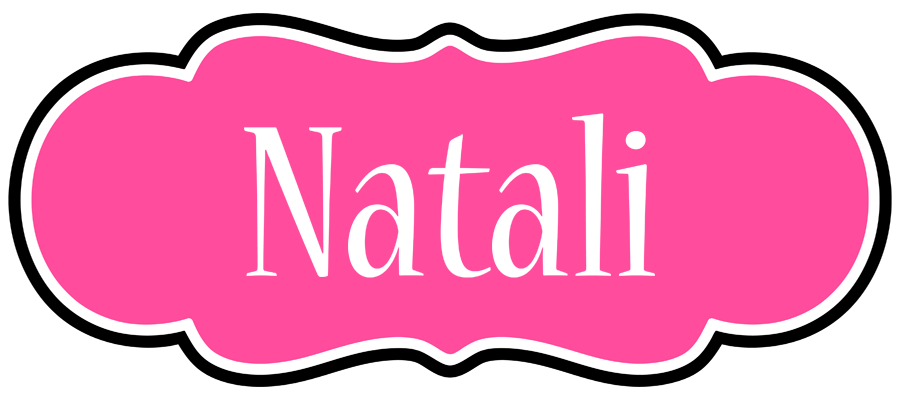 Natali invitation logo
