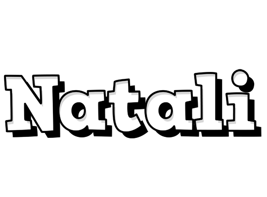 Natali snowing logo