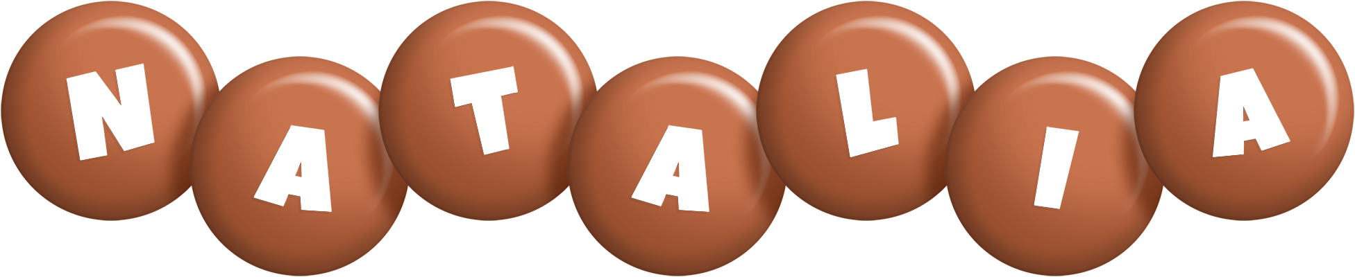 Natalia candy-brown logo