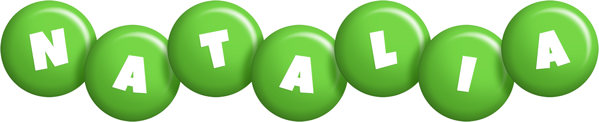 Natalia candy-green logo