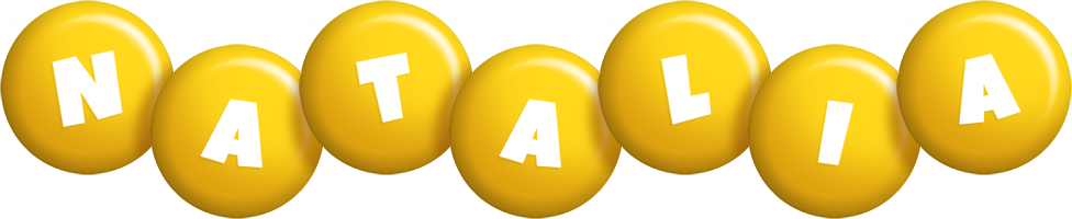 Natalia candy-yellow logo