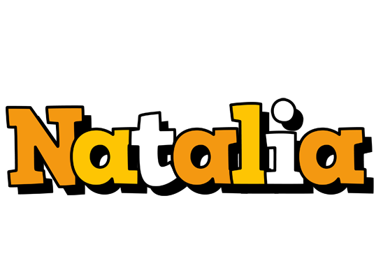 Natalia cartoon logo