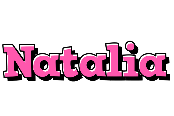 Natalia girlish logo