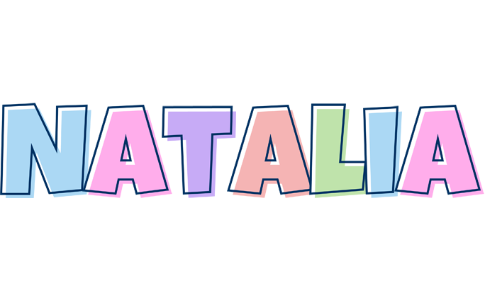 Natalia pastel logo