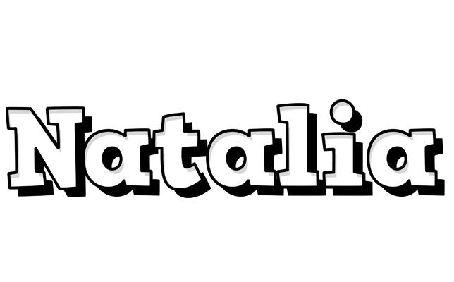 Natalia snowing logo