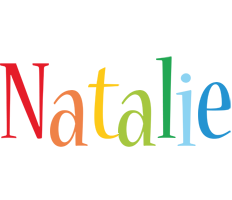 Natalie birthday logo
