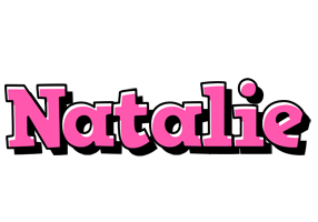 Natalie girlish logo