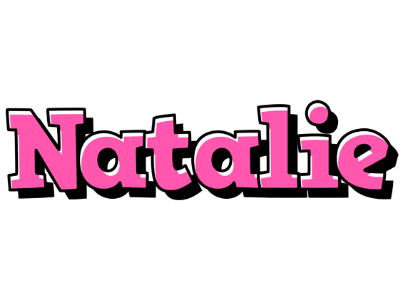 Natalie girlish logo