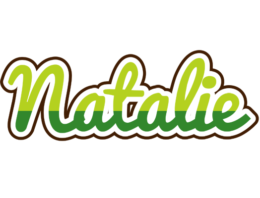 Natalie golfing logo