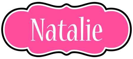 Natalie invitation logo