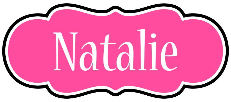 Natalie invitation logo