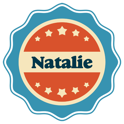 Natalie labels logo