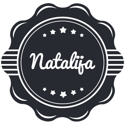 Natalija badge logo