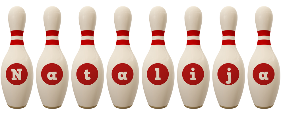 Natalija bowling-pin logo