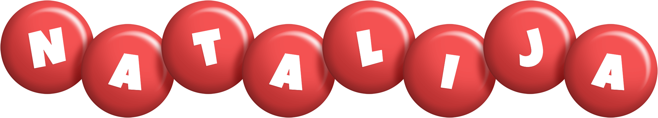 Natalija candy-red logo