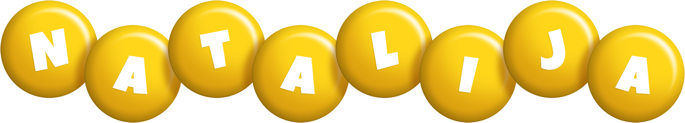 Natalija candy-yellow logo