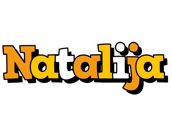 Natalija cartoon logo