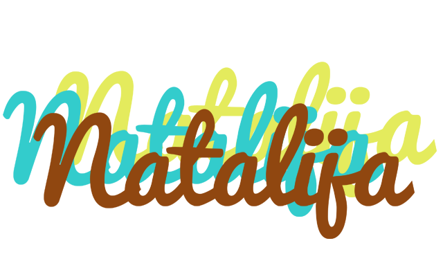 Natalija cupcake logo
