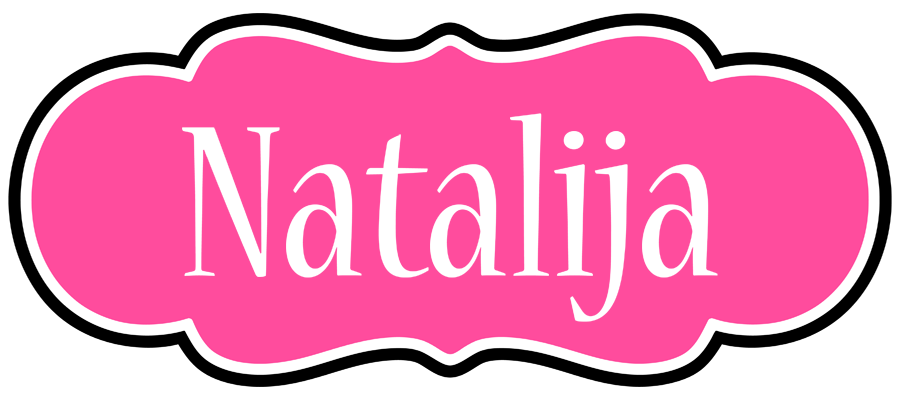 Natalija invitation logo