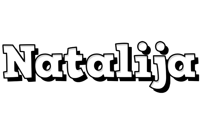 Natalija snowing logo